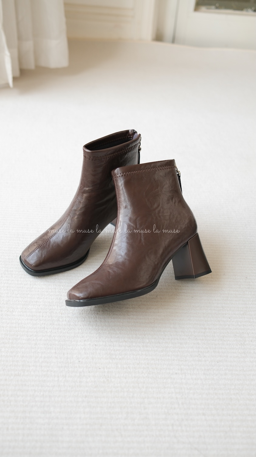 Boots cao gót nữ Cici