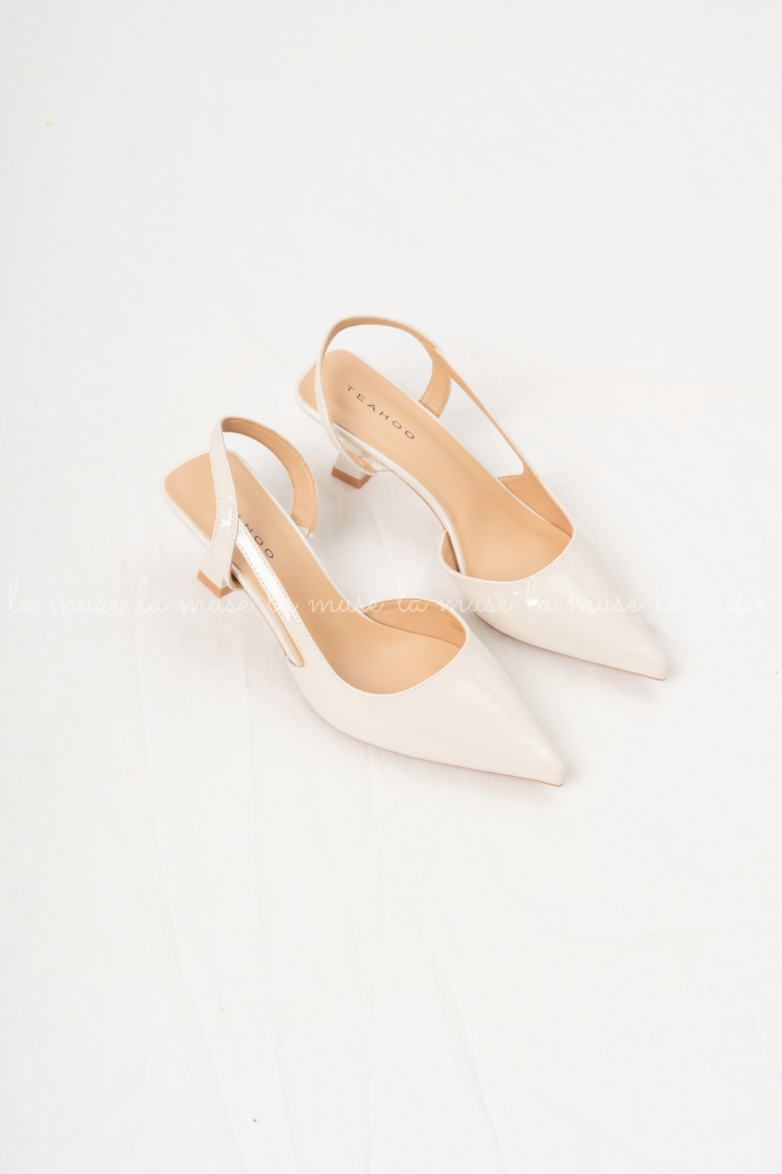 Giày cao gót slingbacks nữ Gwen