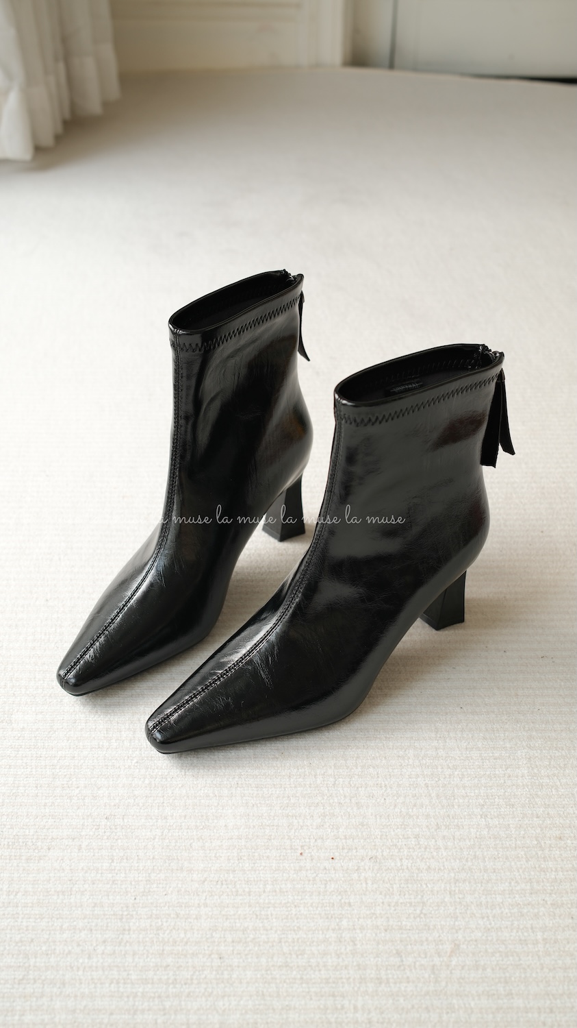 Boots cao gót nữ Huami