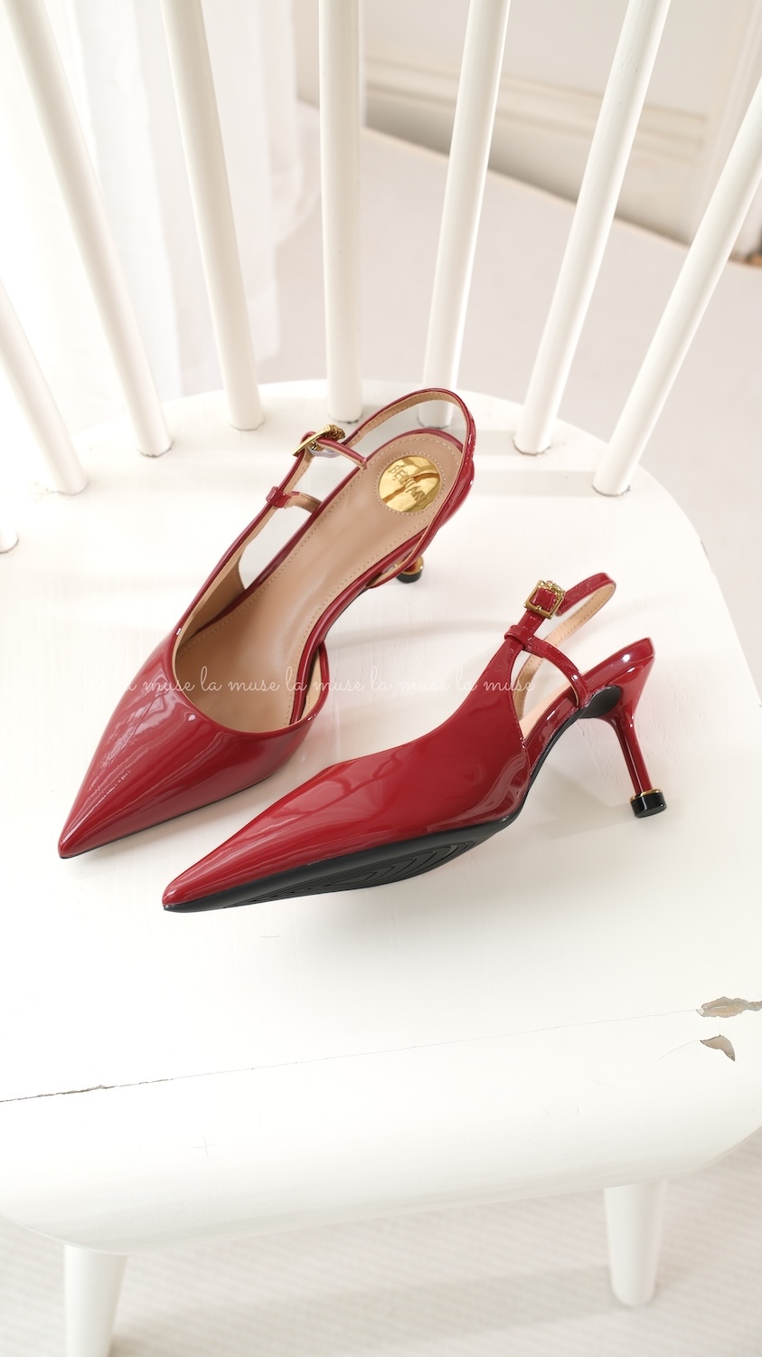 Giày cao gót slingback nữ NIcola