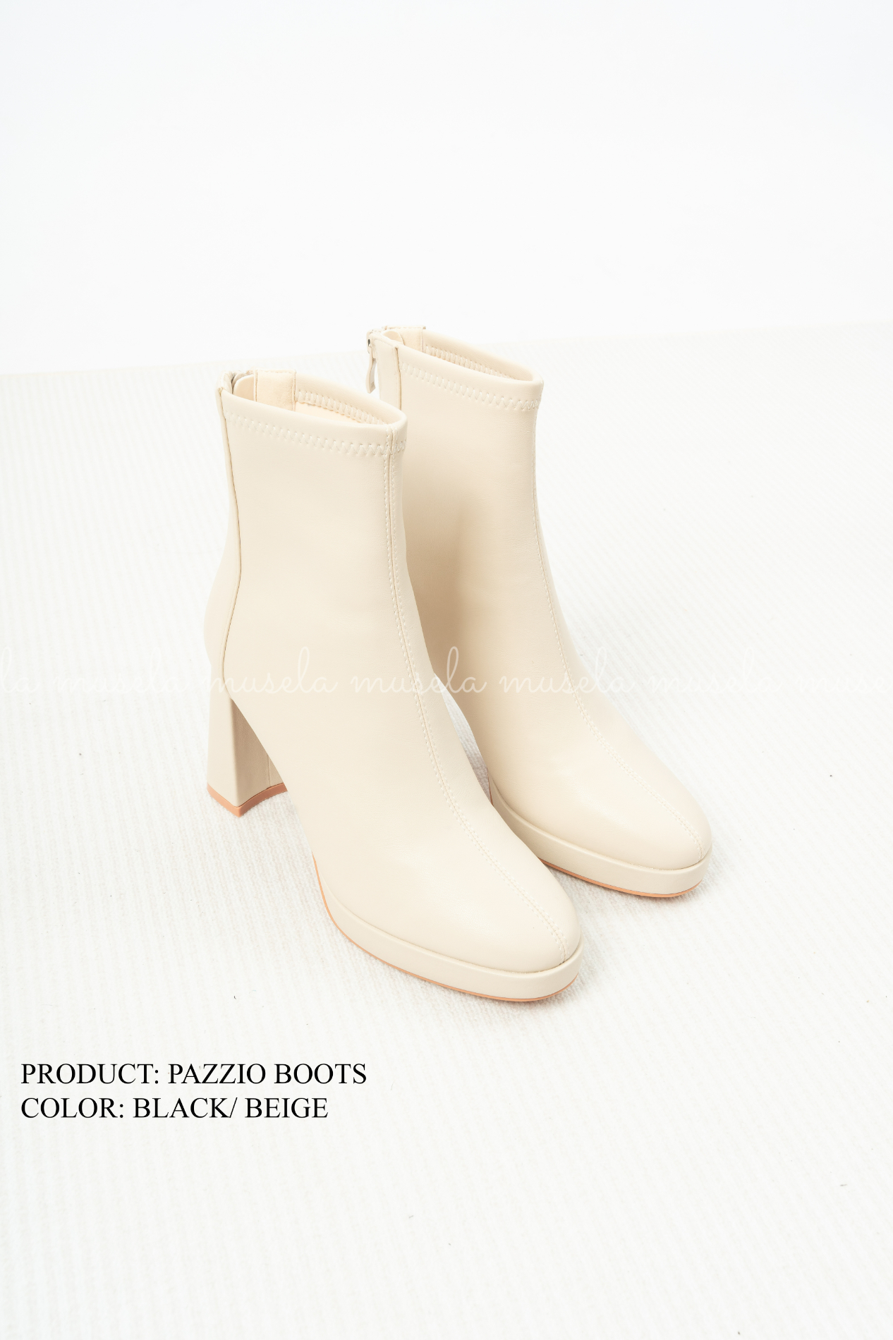 Boots cao gót nữ Pazzio