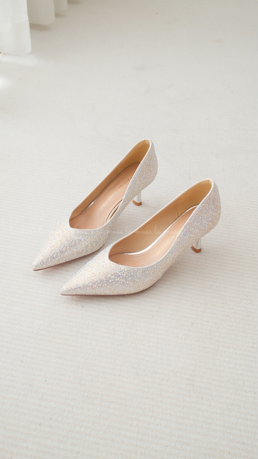 Giày cao gót nữ đính đá Sparkle