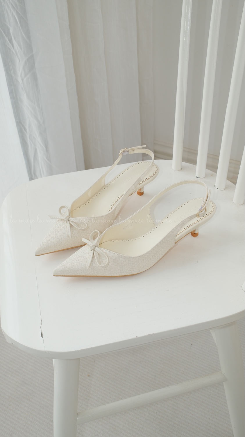 Giày cao gót slingback nữ Steen
