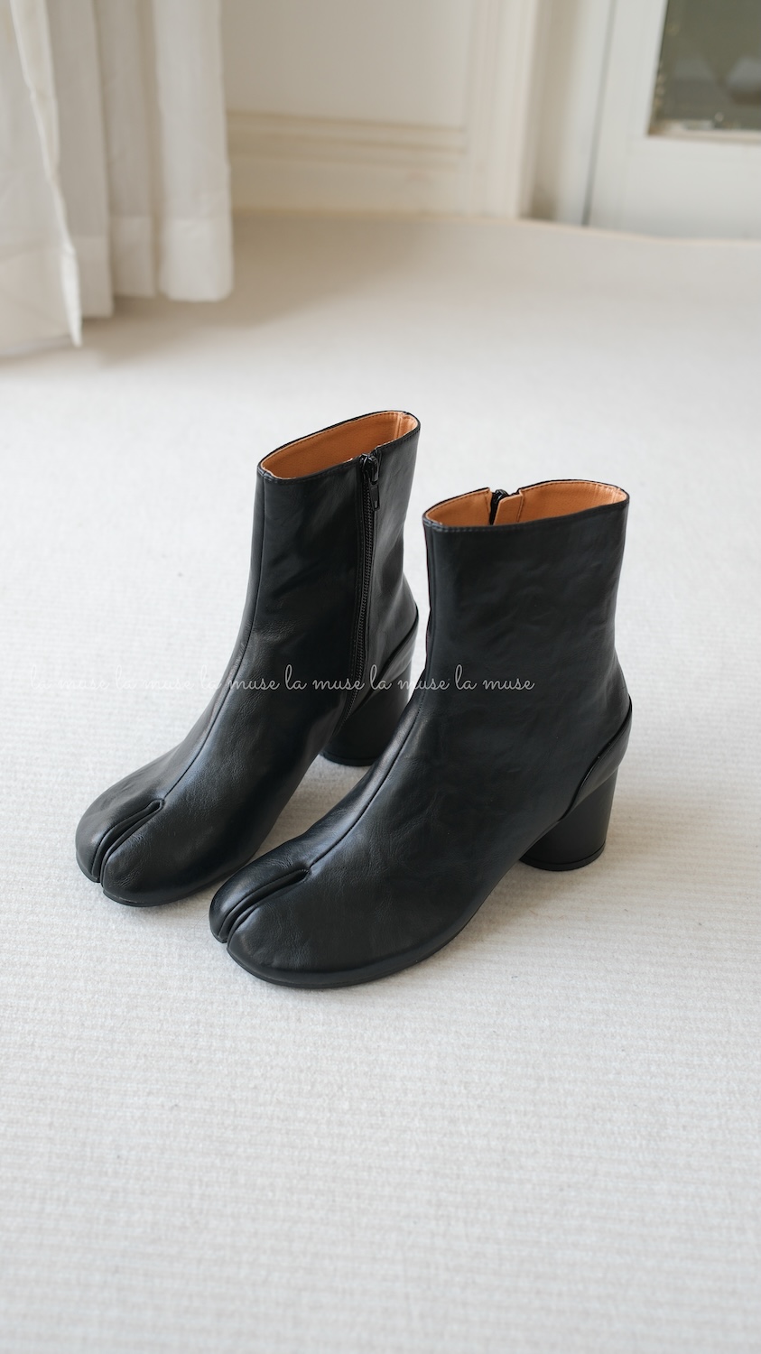 Boots cao gót nữ Tabi
