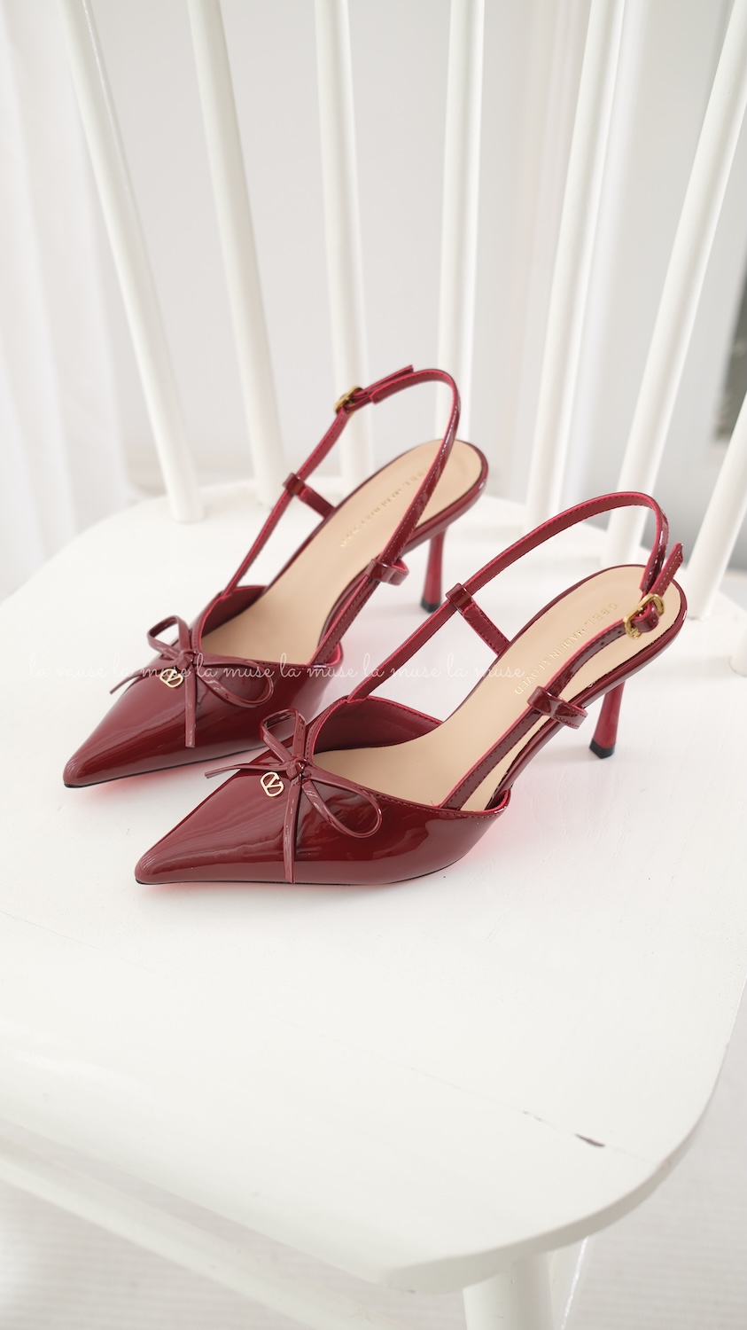 Giày cao gót slingback nữ Vani