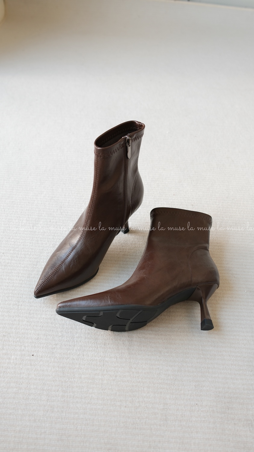 Boots cao gót nữ Yeon