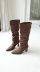 Boots gối đế cao nữ Babie