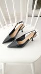 Giày cao gót slingback nữ Binbin