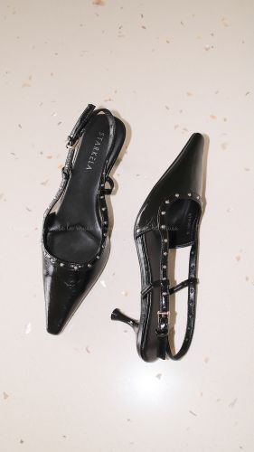 Giày cao gót slingback nữ Chio