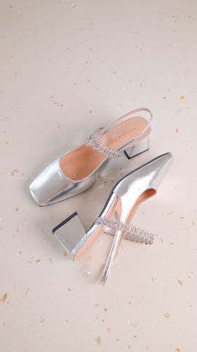 Giày cao gót slingback nữ Farago