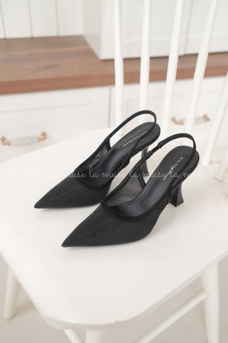 Giày cao gót slingback nữ Gracia