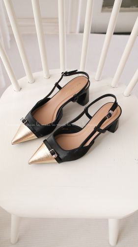 Giày cao gót slingback nữ Hara