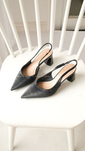Giày cao gót slingback nữ Klin