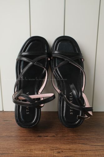 Giày sandal quai hậu cao gót nữ Kobei