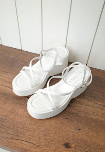 Giày sandal quai hậu cao gót nữ Kobei