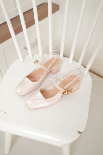 Giày cao gót slingback nữ Kohi