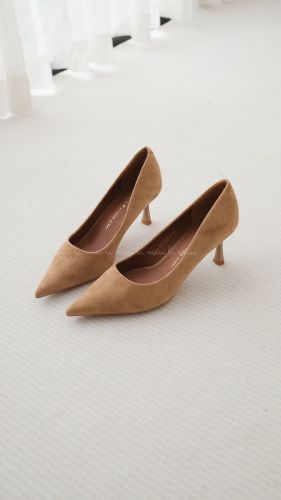 Giày cao gót nữ da lộn Lando