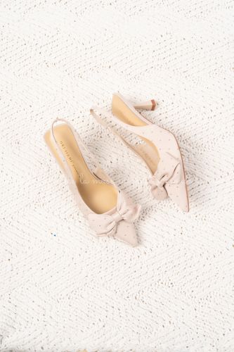 Giày cao gót slingbacks nữ Lanna