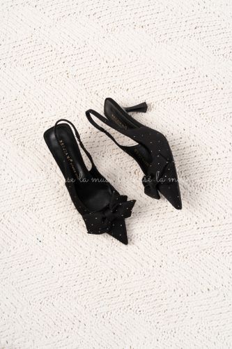 Giày cao gót slingbacks nữ Lanna