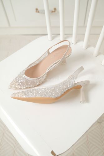 Giày cao gót slingback nữ Lexi