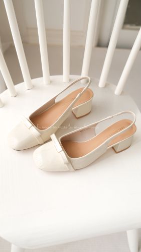 Giày cao gót slingback nữ Linhien