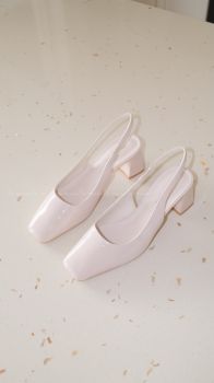 Giày cao gót slingback nữ Lixian