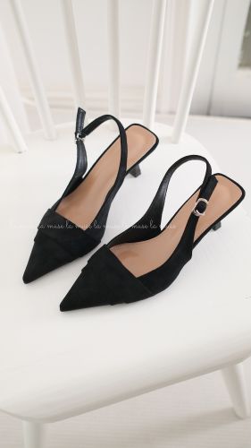 Giày cao gót slingback nữ Misumi