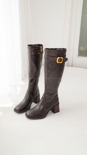 Boots đùi nữ cao Nina