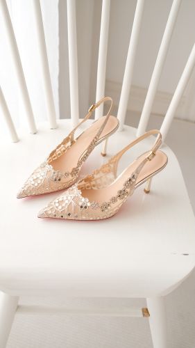 Giày cao gót slingback nữ Priti