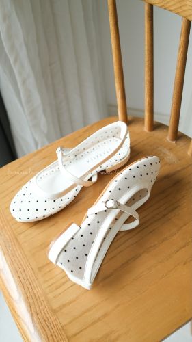 Giày búp bê mary jane bệt Puka