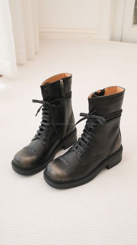 Boots buộc dây nữ Qilan