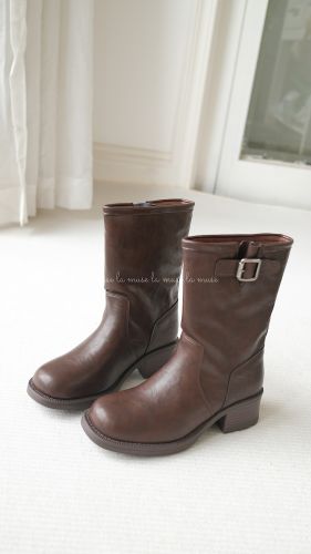 Boots cao gót nữ Rain