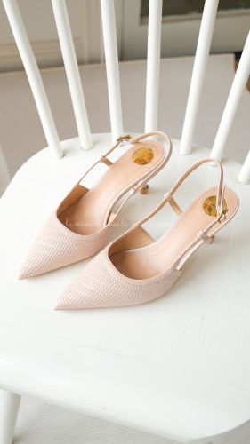 Giày cao gót slingback nữ Ritter