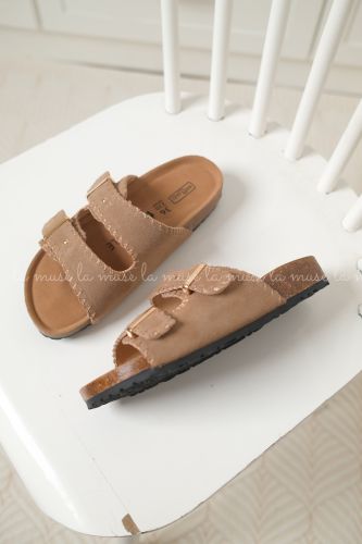 Dép đế trấu thời trang nữ êm chân Sapien