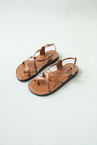 Giày sandal quay hậu đế bệt Suly