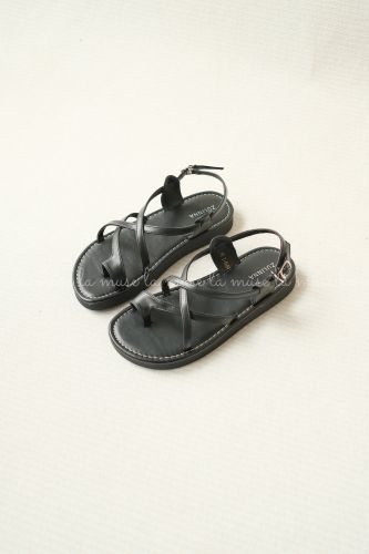 Giày sandal quay hậu đế bệt Suly