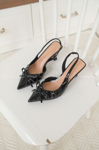 Giày cao gót slingback nữ Sunmah