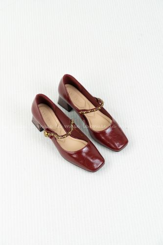 Giày cao gót mary jane nữ Surie