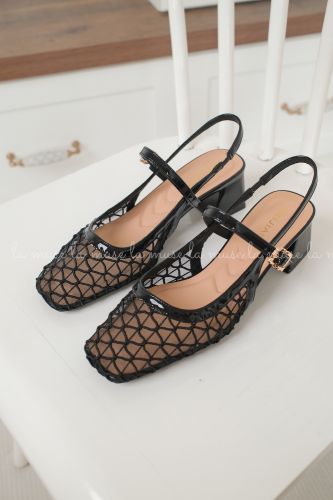 Giày cao gót slingback nữ Truvie