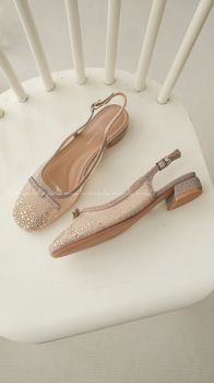 Giày bệt slingback lấp lánh nữ Uyen