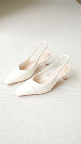 Giày cao gót slingback nữ Welli