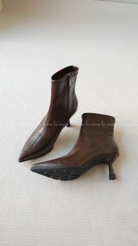 Boots cao gót nữ Yeon