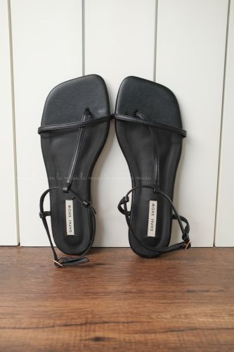 Giày sandal quai hậu đế bệt Zalei