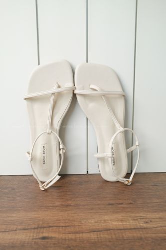 Giày sandal quai hậu đế bệt Zalei